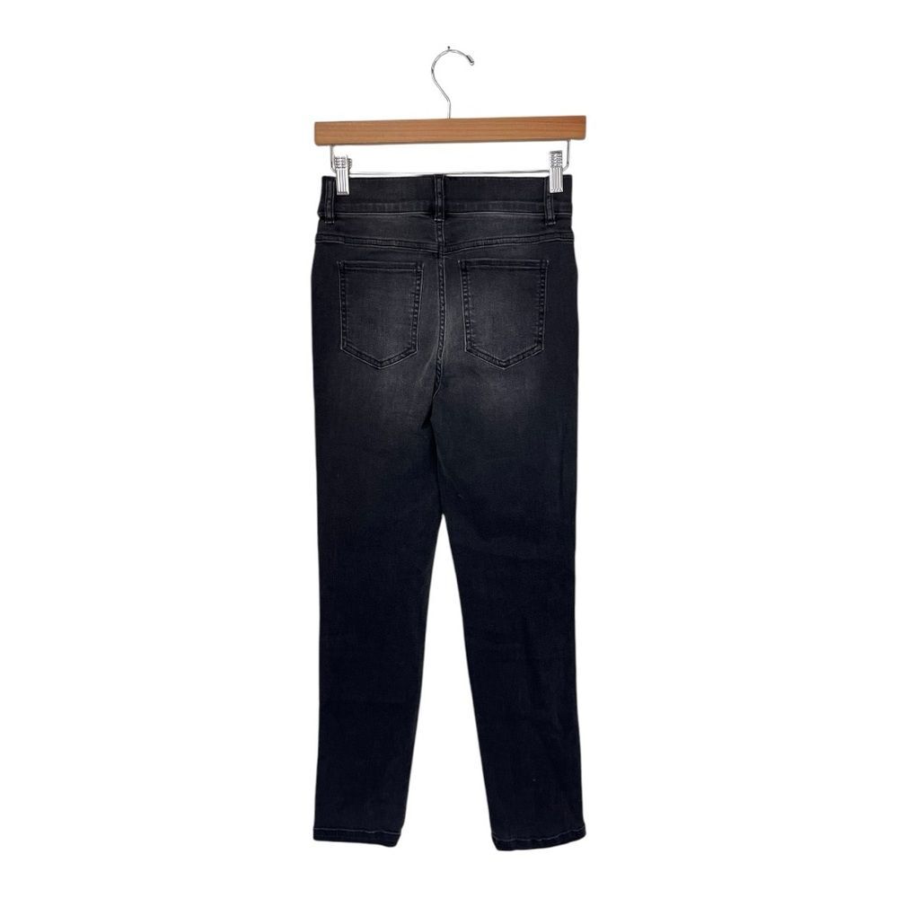 NWT SPANX | 20355R Vintage Black Straight Leg Jeans XS‎ - Picture 7 of 12